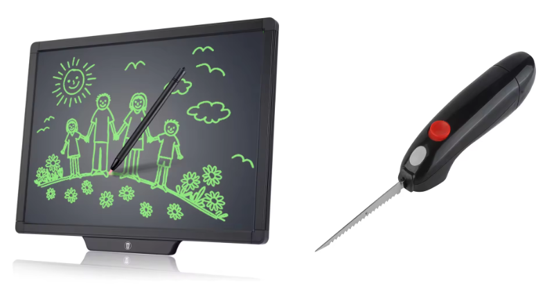 Bundle of Digital Drawing Tablet and Cordless Electric Knife